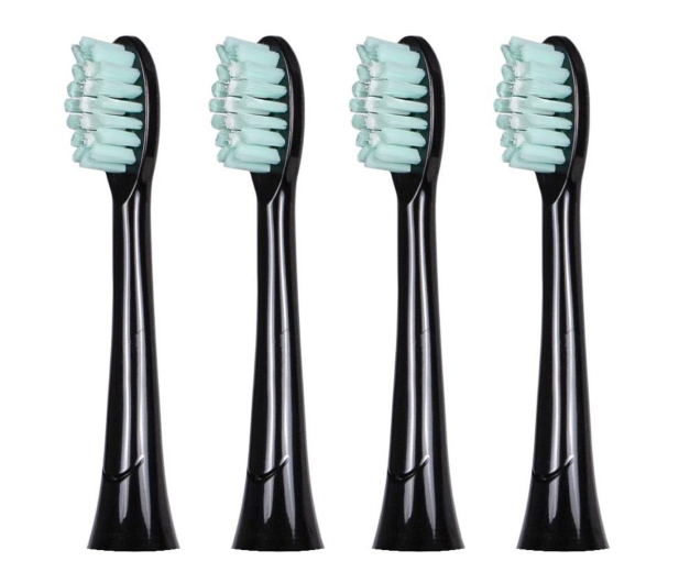 Lykkele Końcówki do szczoteczki Edda Black 4 szt. - 1155540 - zdjęcie